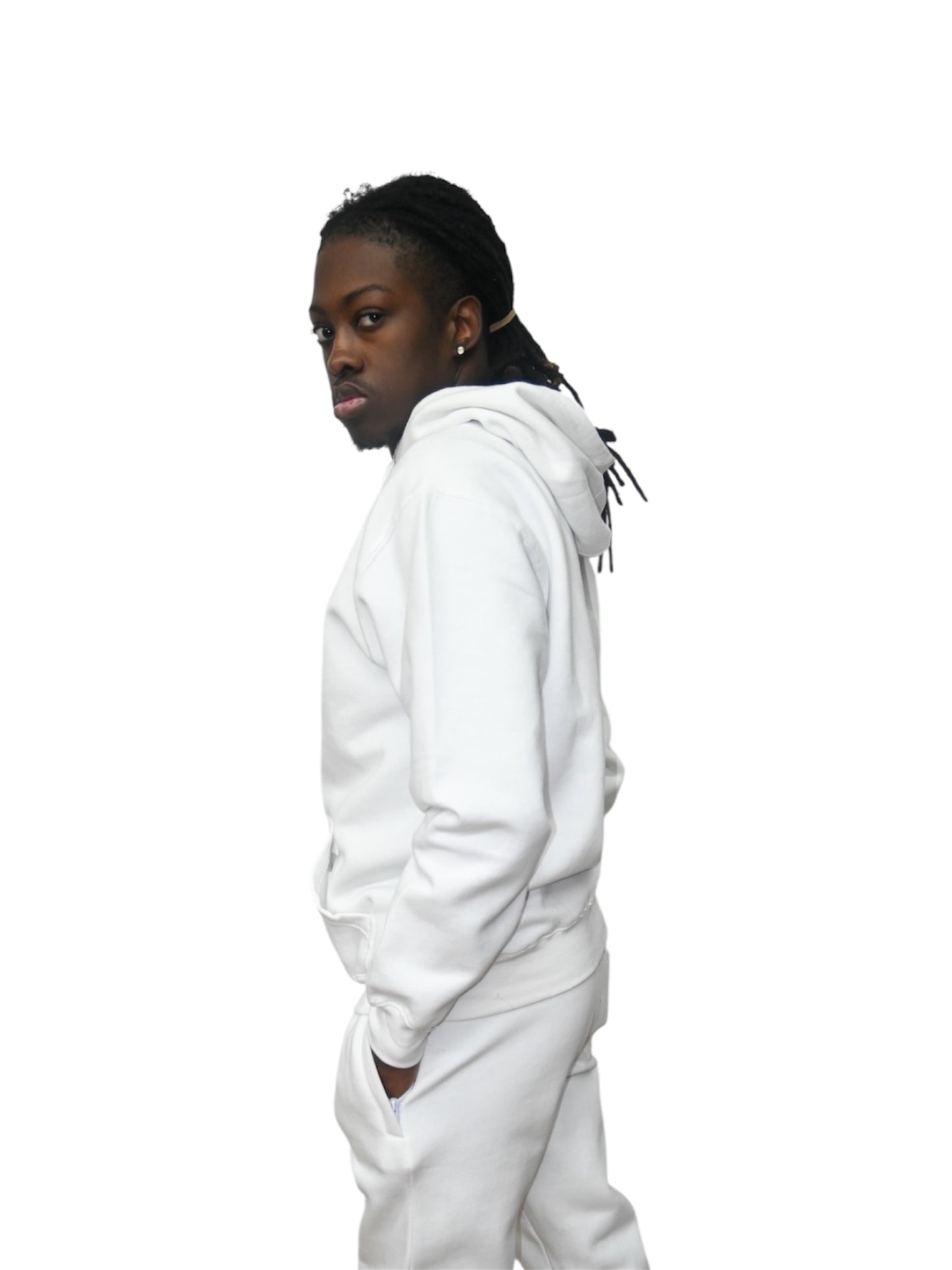 The End White Hoodie